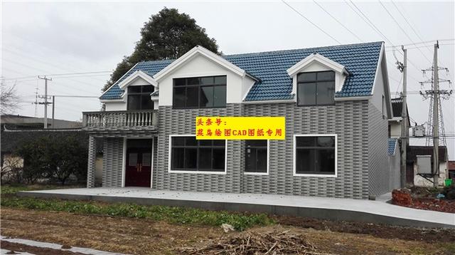 16萬建2層別墅，木結(jié)構(gòu)框架斜頂，冬暖夏涼帶天井及后庭院