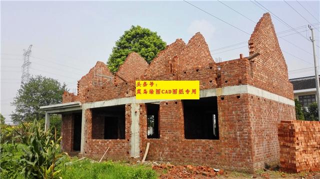 16萬建2層別墅，木結(jié)構(gòu)框架斜頂，冬暖夏涼帶天井及后庭院