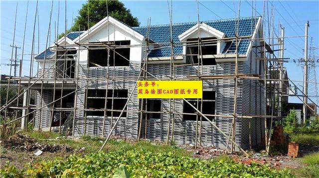 16萬建2層別墅，木結(jié)構(gòu)框架斜頂，冬暖夏涼帶天井及后庭院