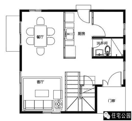 現(xiàn)代風(fēng)格別墅，動靜分明，居住安靜、舒適
