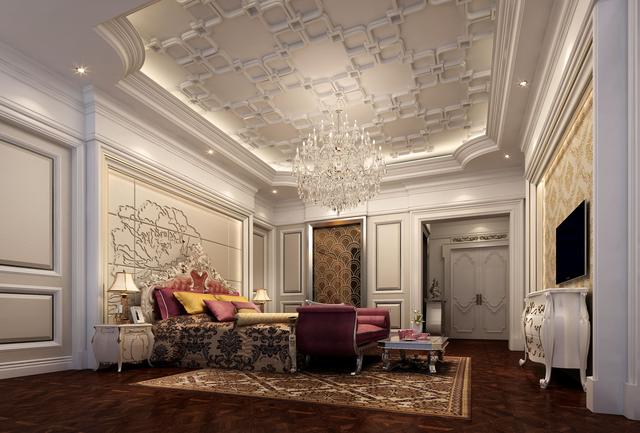 自帶貴族氣息的新古典風(fēng)格別墅