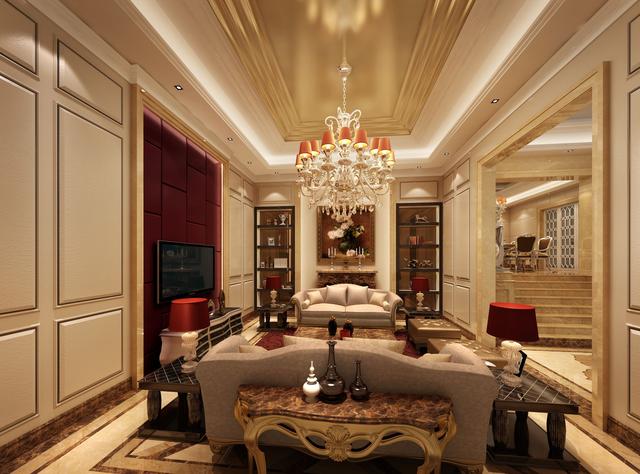 自帶貴族氣息的新古典風(fēng)格別墅