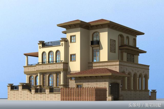 18X18超級豪華歐式別墅，您想要的功能它都有