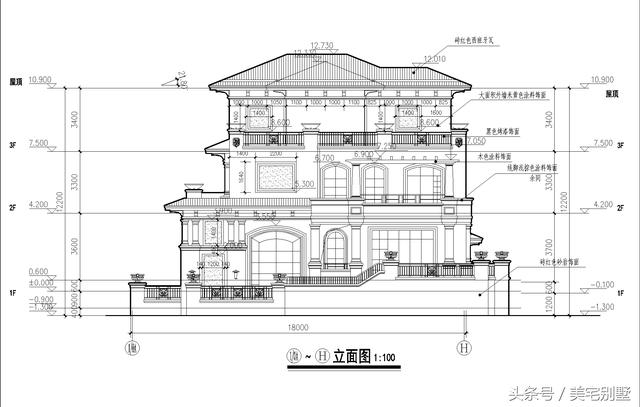 18X18超級豪華歐式別墅，您想要的功能它都有