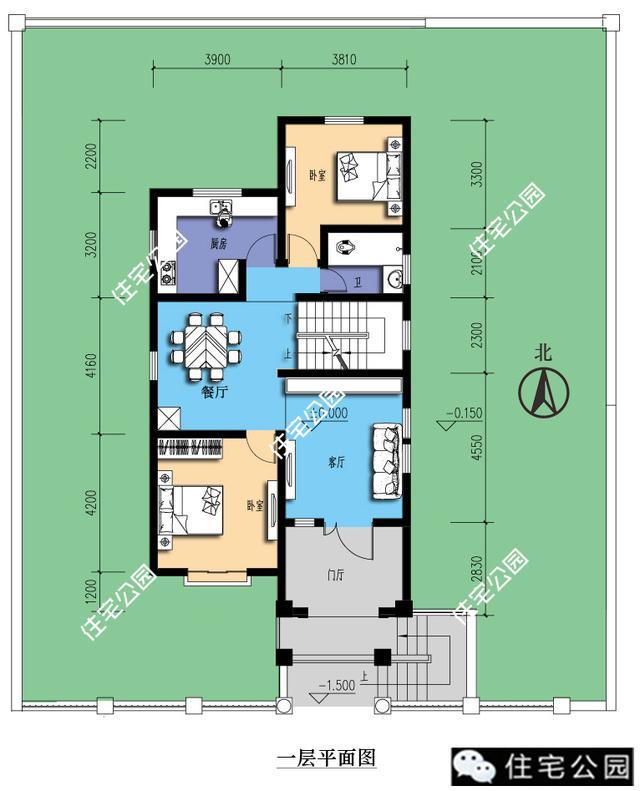 2套占地不到100平的別墅戶型，哪套設計更合你意？