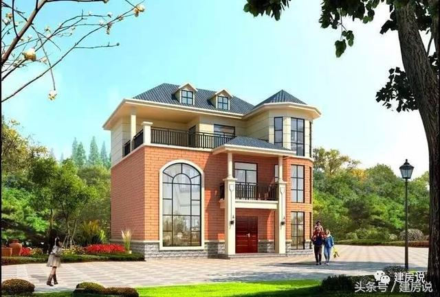 無法抗拒的美墅！三層復(fù)式客廳帶涼亭露臺別墅設(shè)計欣賞