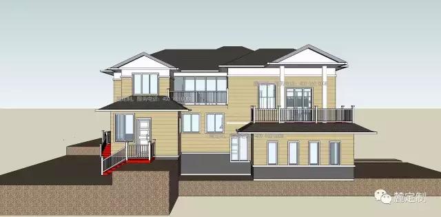 自建338平米現(xiàn)代風格經典鄉(xiāng)村別墅全套圖紙