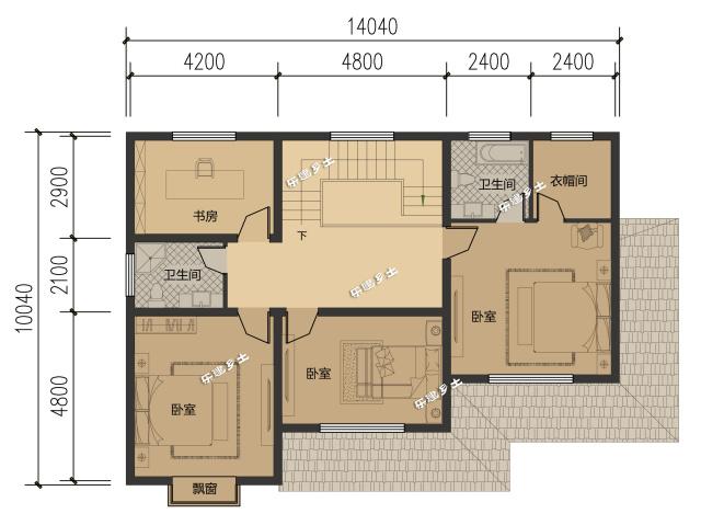 二層木屋別墅設(shè)計案例分享，親近大自然！
