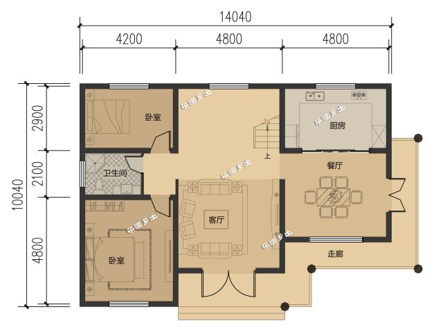 二層木屋別墅設(shè)計案例分享，親近大自然！