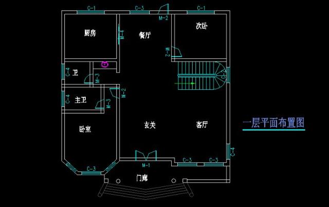 農(nóng)村二層半復(fù)式客廳自建別墅 豪華三層自建房復(fù)式別墅效果圖！