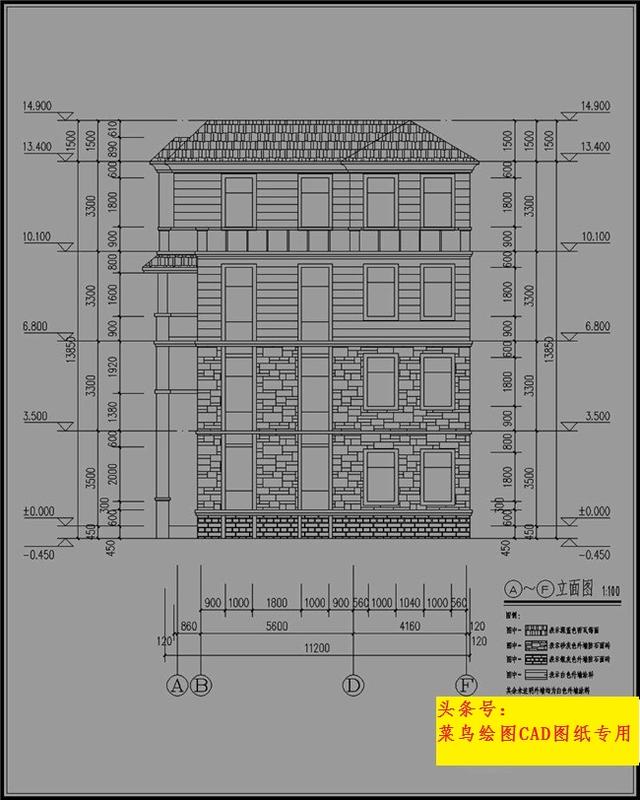 45萬建4層別墅！框架結構（樁基），帶夾層客廳、玄關、娛樂室
