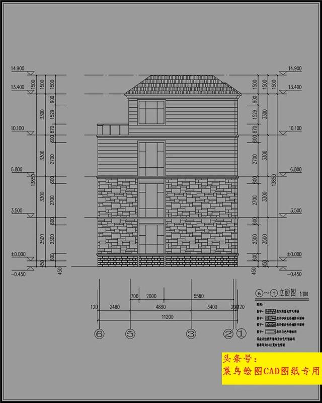 45萬建4層別墅！框架結構（樁基），帶夾層客廳、玄關、娛樂室