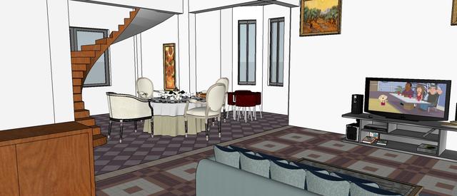 易蓋房圖紙：12X11米農(nóng)村別墅，挑空客廳+旋轉(zhuǎn)樓梯，戶型棒