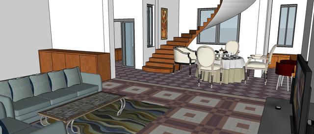 易蓋房圖紙：12X11米農(nóng)村別墅，挑空客廳+旋轉(zhuǎn)樓梯，戶型棒