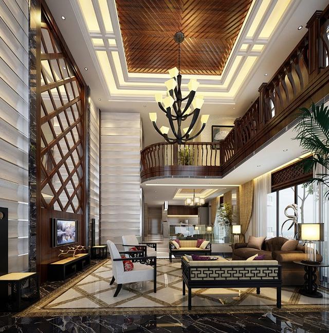 460平米別墅 現(xiàn)代新中式室內(nèi)設(shè)計(jì)風(fēng)格