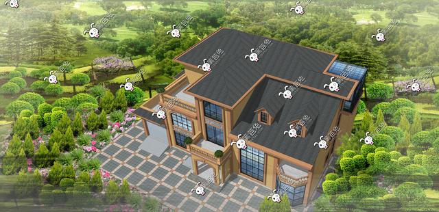 這樣一棟自建別墅，能否成為你離開大城市的理由？附全套圖紙！