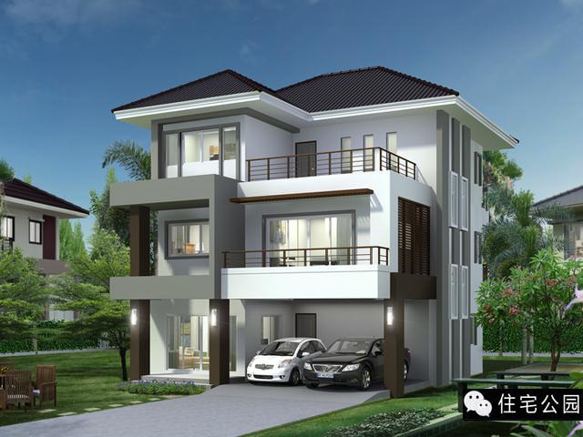 3層別墅，時尚外觀，實用戶型