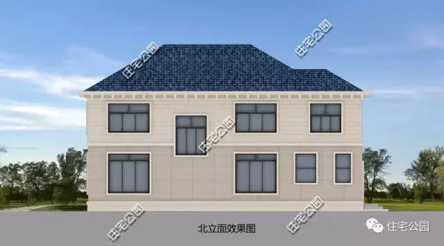 15X12米農(nóng)村2層別墅，實(shí)用戶型適合三代人，26萬(wàn)蓋好！