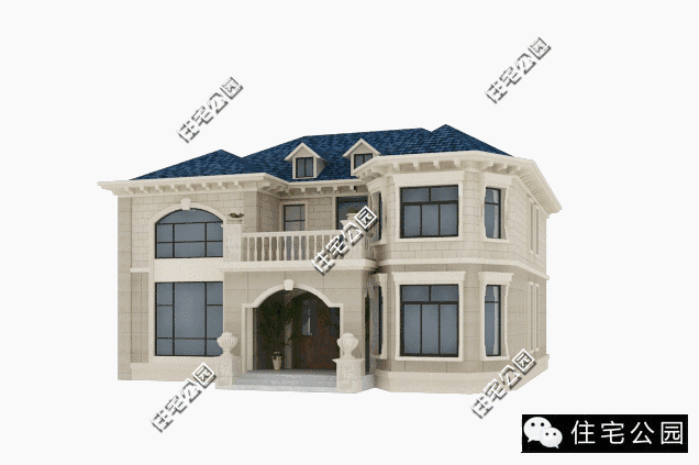 15X12米農(nóng)村2層別墅，實(shí)用戶型適合三代人，26萬(wàn)蓋好！