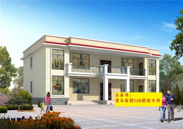 24萬建2層別墅！農(nóng)村實用型，一戶一層樓，三室二廳一廚一衛(wèi)