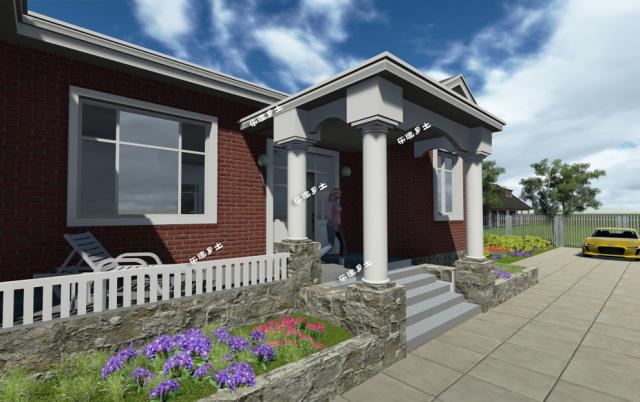 16x14米一層歐式風(fēng)格別墅，三套方案，你選哪個(gè)？