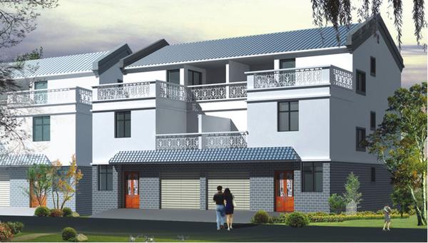 16套雙拼別墅合集，家有二胎這樣建別墅更實(shí)在哦