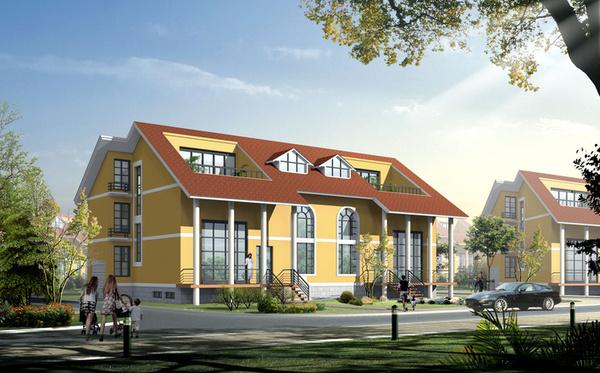 16套雙拼別墅合集，家有二胎這樣建別墅更實(shí)在哦