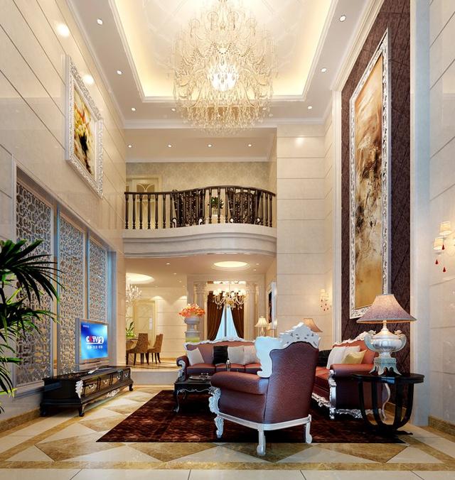 360平米別墅室內(nèi)歐式風(fēng)格設(shè)計(jì)效果圖