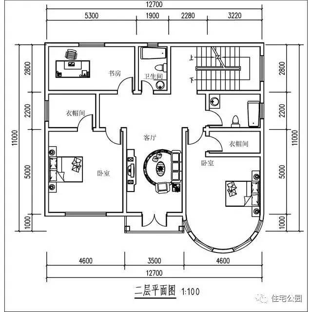 12X11米農(nóng)村3層別墅，落地窗設(shè)計(jì)帶露臺(tái)，30萬(wàn)自建！
