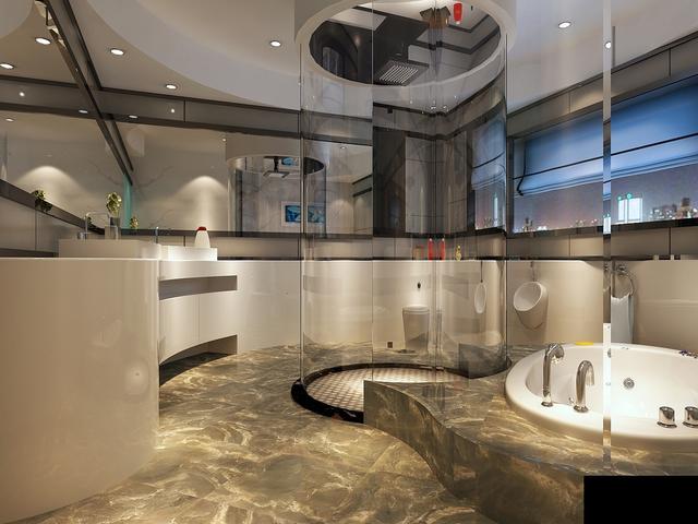 200平別墅裝修好了，很漂亮，看了衛(wèi)生間真害羞