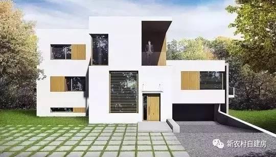 10套現(xiàn)代簡約鄉(xiāng)村別墅戶型效果圖，這樣建房子沒人敢模仿