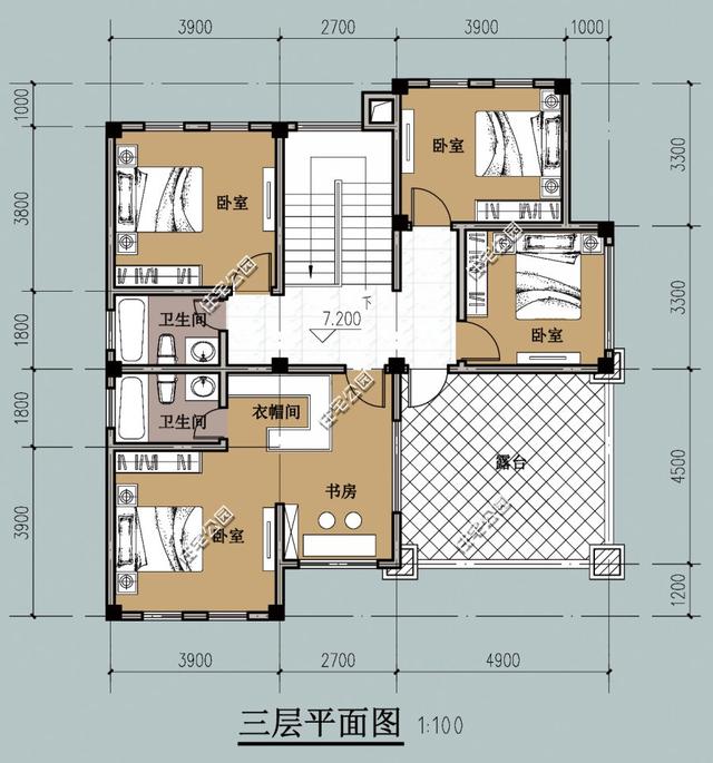 三套歐式別墅自建房戶型，含預算