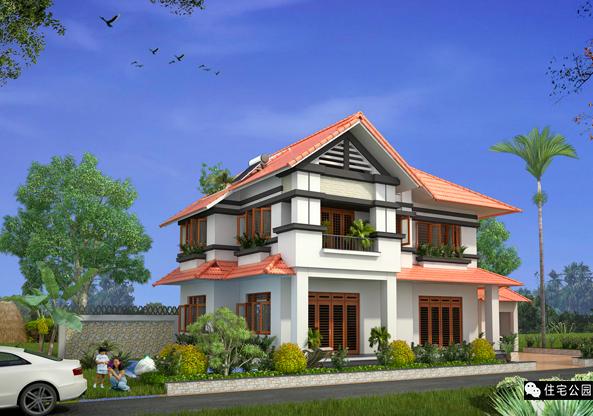 12X10米小別墅，洋氣外觀(guān)，舒適布局！