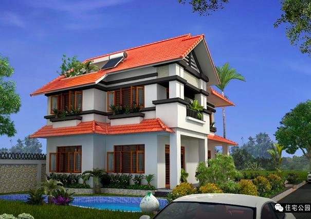 12X10米小別墅，洋氣外觀(guān)，舒適布局！