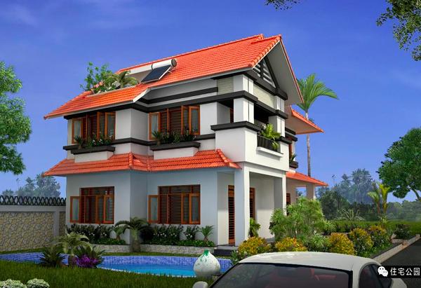 12X10米小別墅，洋氣外觀(guān)，舒適布局！