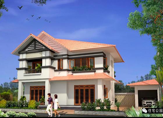 12X10米小別墅，洋氣外觀(guān)，舒適布局！