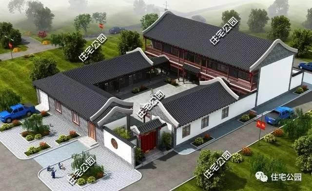 四合院的三種形式，你們村還能建四合院么？