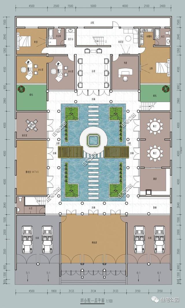 四合院的三種形式，你們村還能建四合院么？