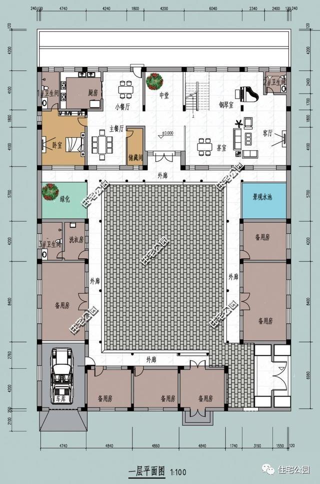 四合院的三種形式，你們村還能建四合院么？