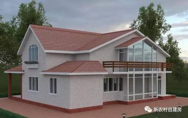 20萬建成的農(nóng)村小別墅，8套戶型，第7套點贊最多