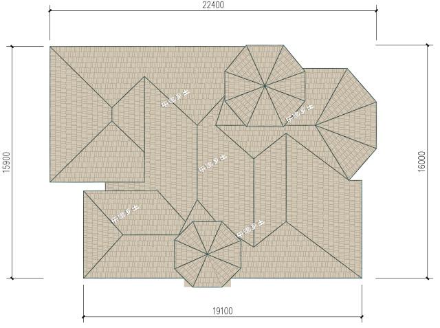 26x15米二層經(jīng)典歐式鄉(xiāng)村大別墅設(shè)計(jì)