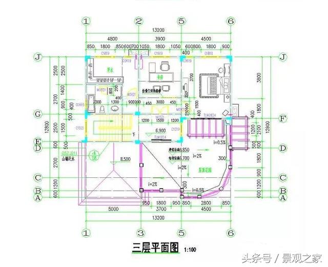 3套3層農(nóng)村小別墅，收了回家去蓋（含設(shè)計圖）
