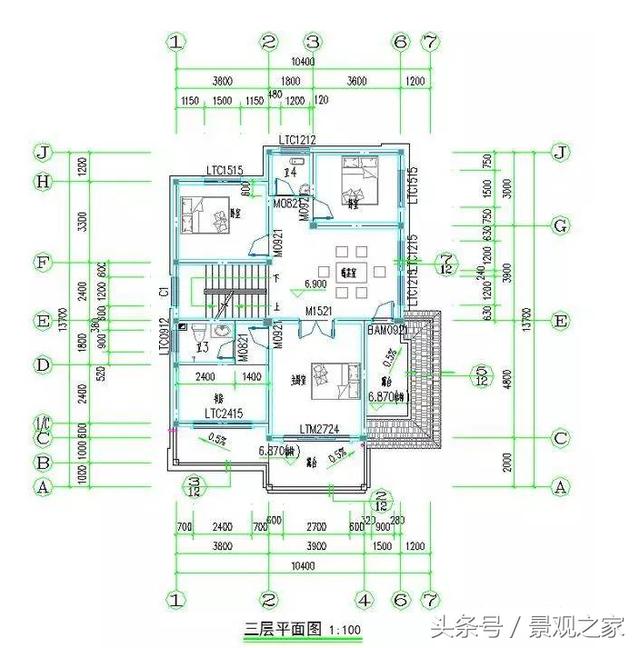 3套3層農(nóng)村小別墅，收了回家去蓋（含設(shè)計圖）