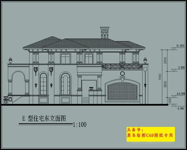 24萬建2層別墅！歐式別墅八角亭外觀設(shè)計，帶玄關(guān)、陽臺、露臺