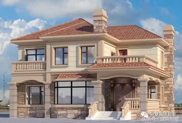 26萬(wàn)做成的二層小別墅，在農(nóng)村建一棟小別墅并不難