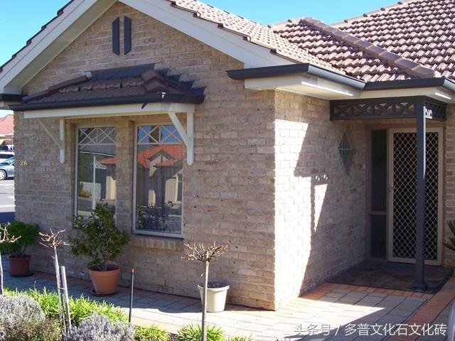 色彩如何定義建筑，人造文化磚設計案例連載（八）平層別墅