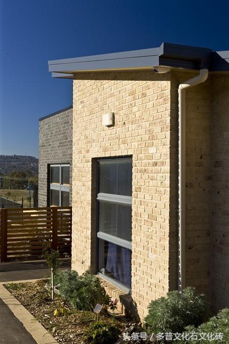 色彩如何定義建筑，人造文化磚設計案例連載（八）平層別墅