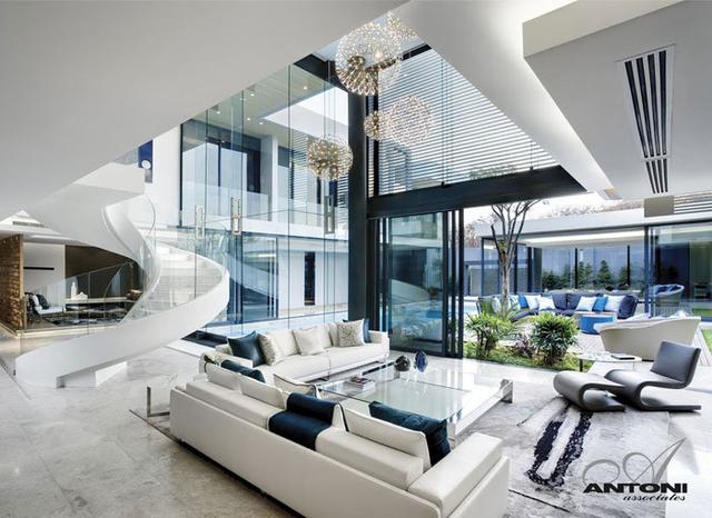 U型現(xiàn)代豪華別墅設(shè)計