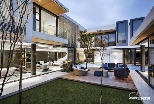 U型現(xiàn)代豪華別墅設(shè)計