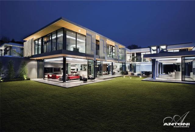 U型現(xiàn)代豪華別墅設(shè)計